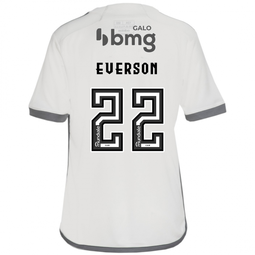 Kinder Everson #22 Cremefarben Auswärtstrikot Trikot 2024/25 T-Shirt Österreich