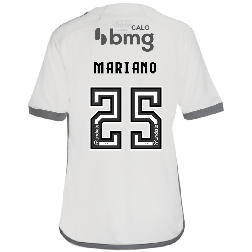 Kinder Mariano #25 Cremefarben Auswärtstrikot Trikot 2024/25 T-Shirt Österreich