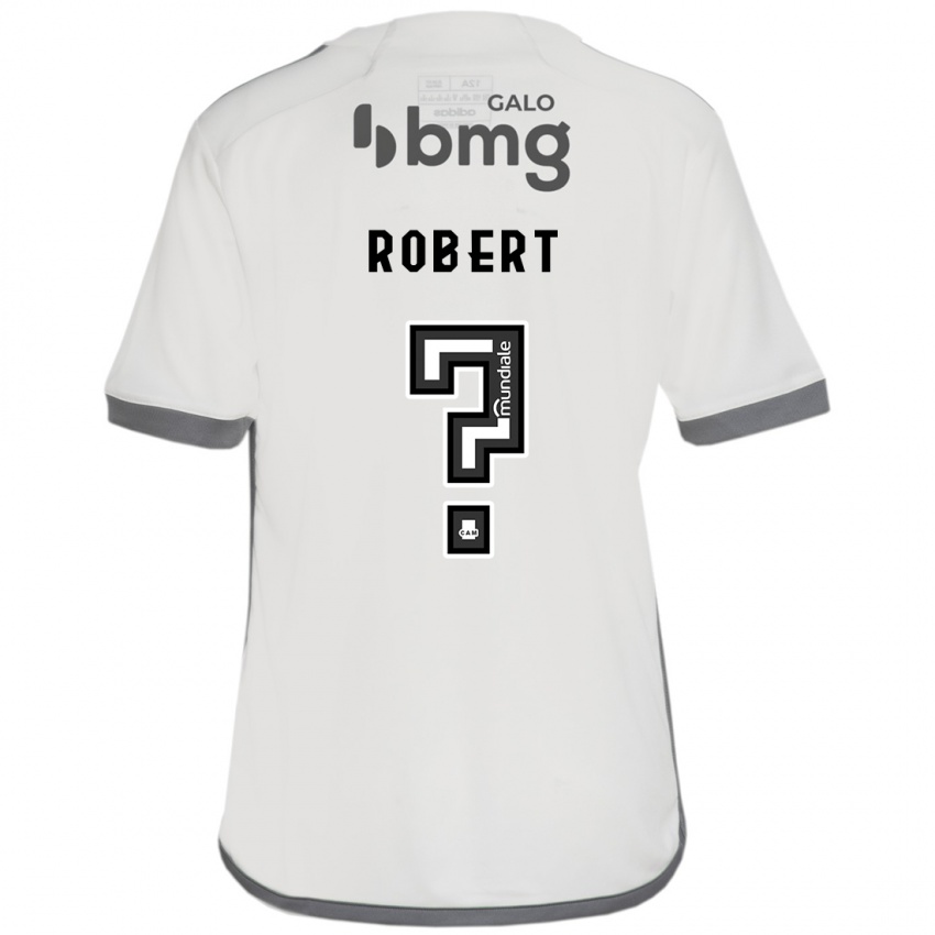 Kinder Robert Pinto #0 Cremefarben Auswärtstrikot Trikot 2024/25 T-Shirt Österreich