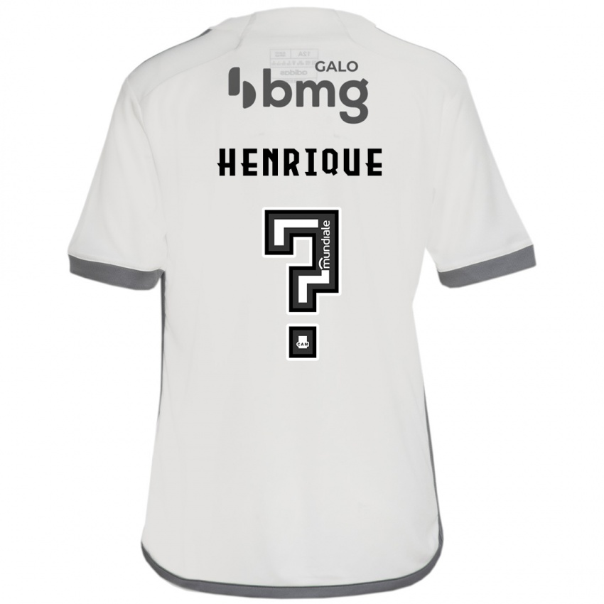 Kinder Bruno Henrique #0 Cremefarben Auswärtstrikot Trikot 2024/25 T-Shirt Österreich