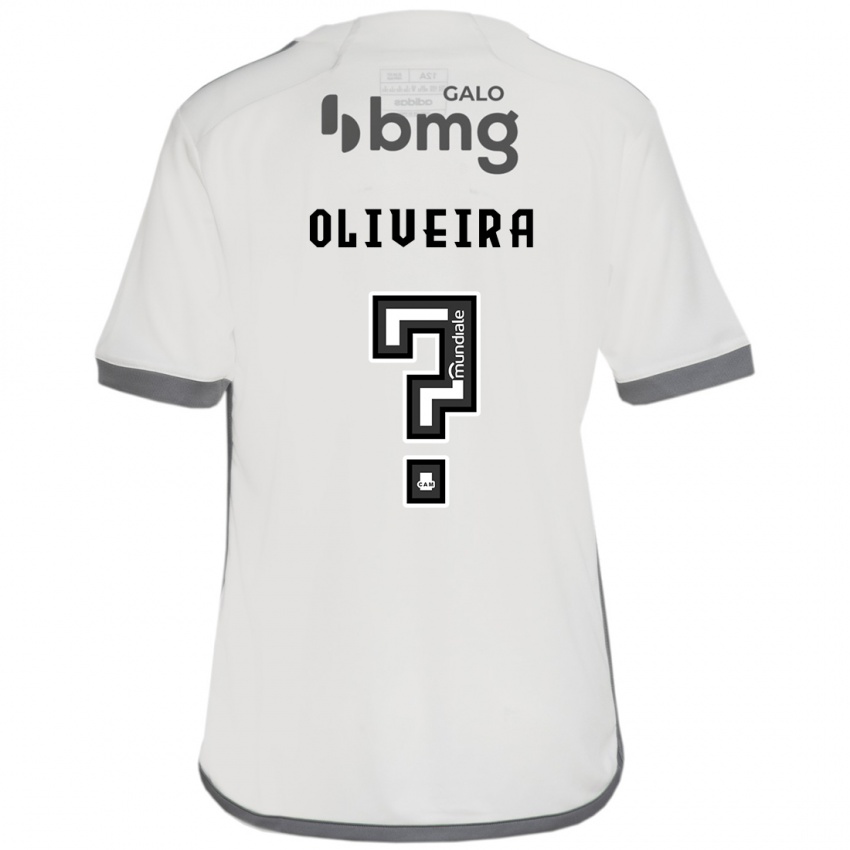 Kinder Pedro Oliveira #0 Cremefarben Auswärtstrikot Trikot 2024/25 T-Shirt Österreich