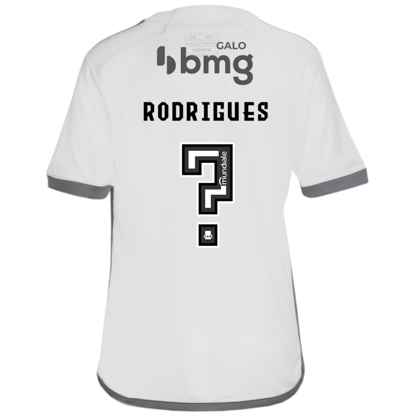 Kinder Vinicius Rodrigues #0 Cremefarben Auswärtstrikot Trikot 2024/25 T-Shirt Österreich