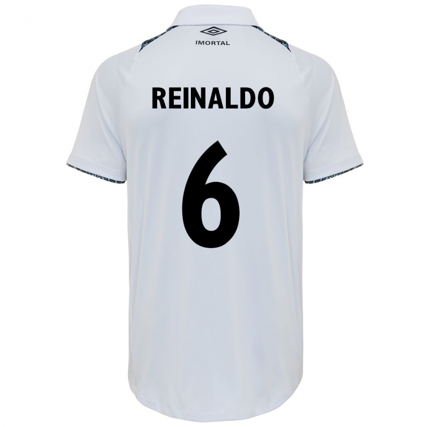 Kinder Reinaldo #6 Weiß Blau Auswärtstrikot Trikot 2024/25 T-Shirt Österreich