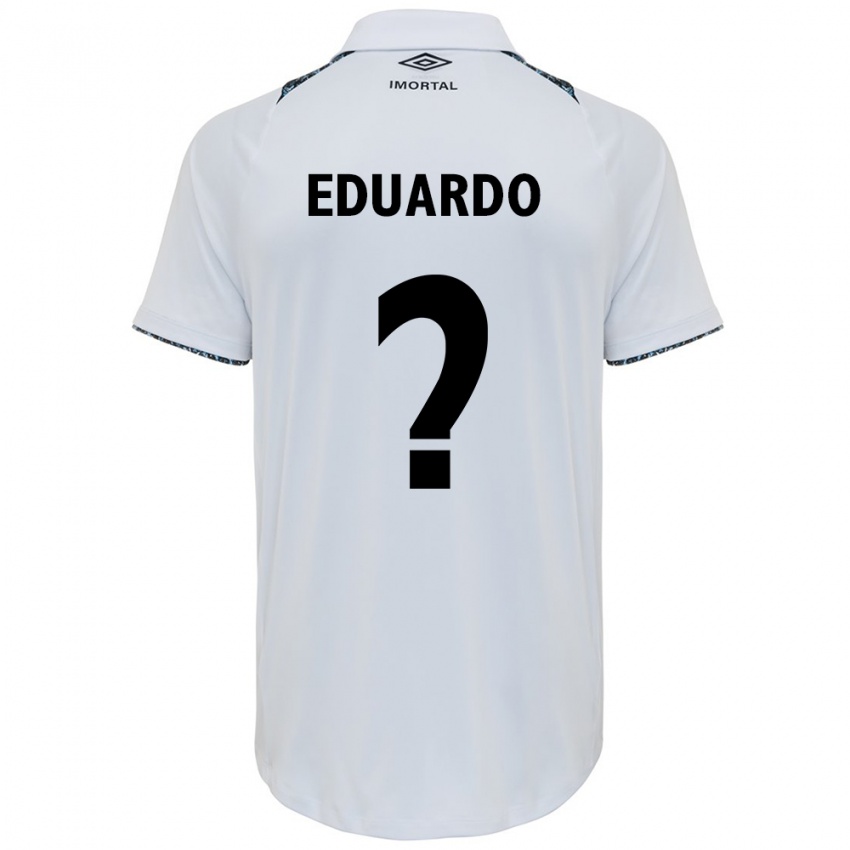 Kinder Eduardo #0 Weiß Blau Auswärtstrikot Trikot 2024/25 T-Shirt Österreich