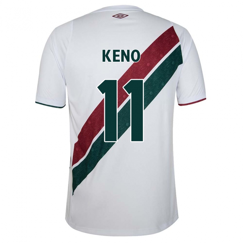 Kinder Keno #11 Weiß Grün Kastanienbraun Auswärtstrikot Trikot 2024/25 T-Shirt Österreich