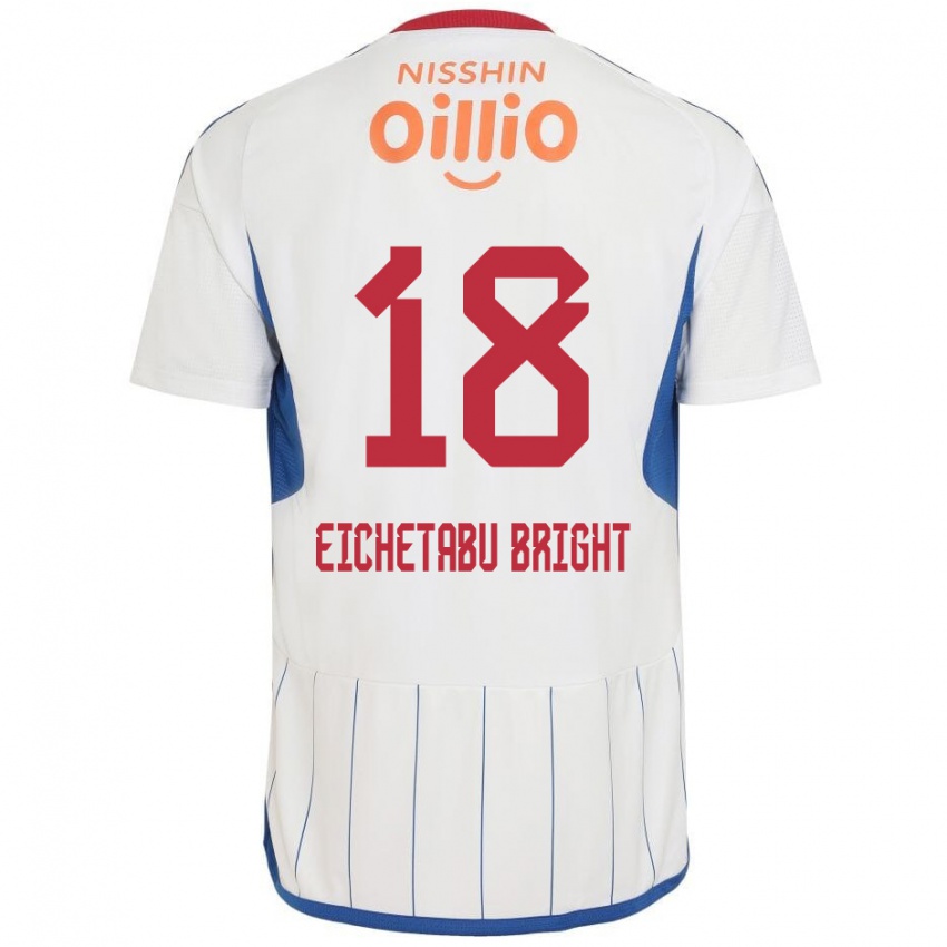 Kinder Kai Eichetabu Bright #18 Weiß Blau Rot Auswärtstrikot Trikot 2024/25 T-Shirt Österreich