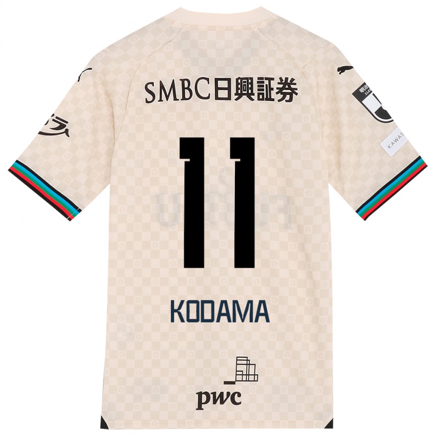 Kinder Shotaro Kodama #11 Weiß Grau Auswärtstrikot Trikot 2024/25 T-Shirt Österreich