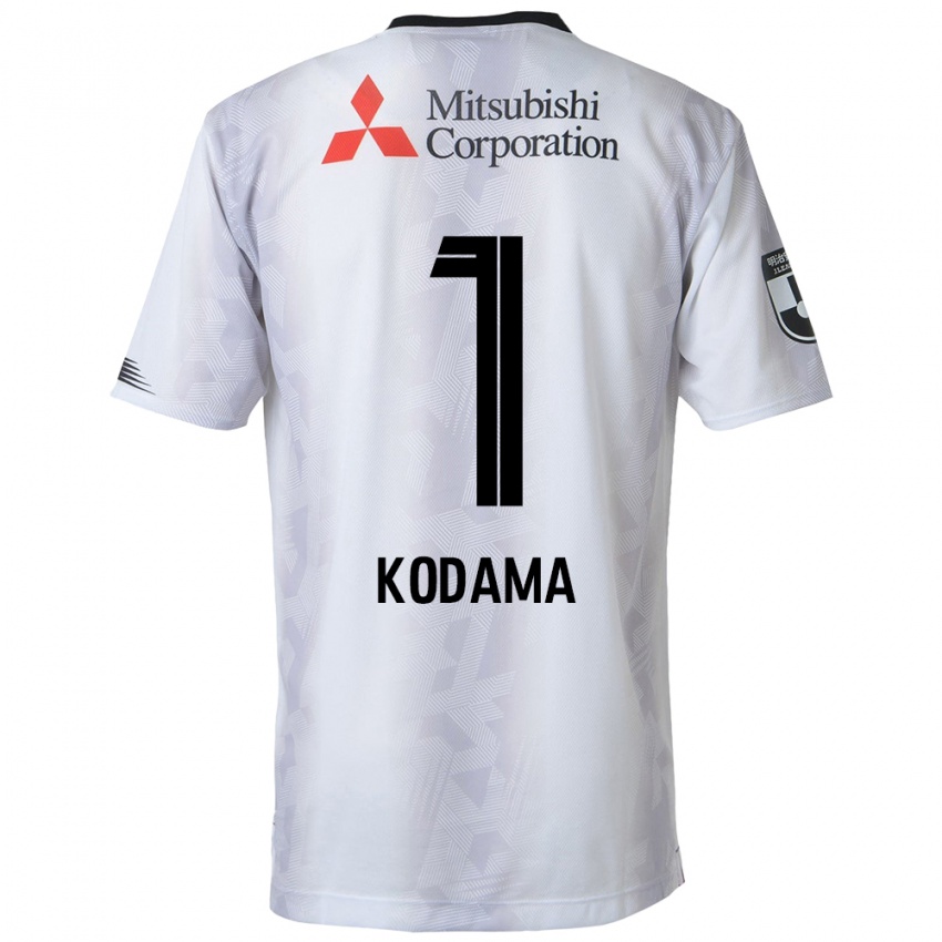 Kinder Tsuyoshi Kodama #1 Weiß Schwarz Auswärtstrikot Trikot 2024/25 T-Shirt Österreich