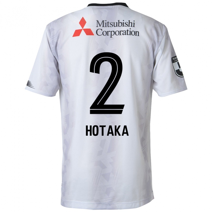 Kinder Hotaka Nakamura #2 Weiß Schwarz Auswärtstrikot Trikot 2024/25 T-Shirt Österreich