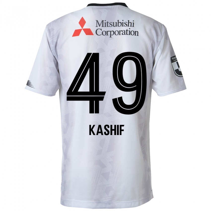 Kinder Kashif Bangnagande #49 Weiß Schwarz Auswärtstrikot Trikot 2024/25 T-Shirt Österreich