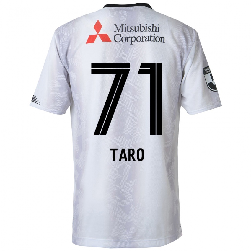 Kinder Ryotaro Araki #71 Weiß Schwarz Auswärtstrikot Trikot 2024/25 T-Shirt Österreich