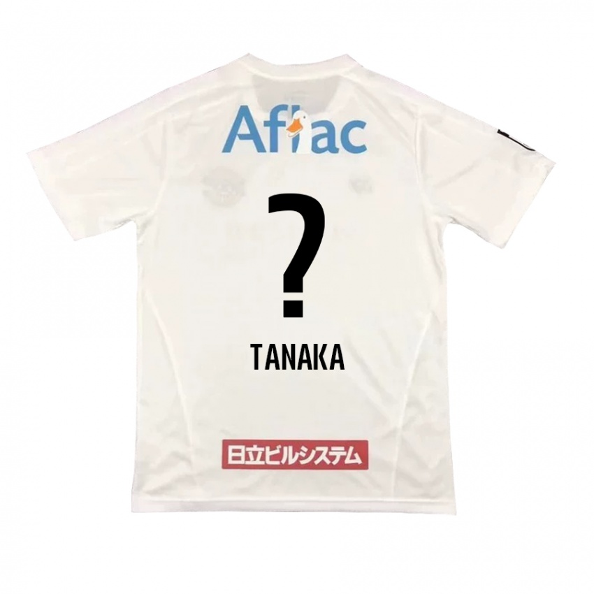 Kinder Ari Tanaka #0 Weiß Schwarz Auswärtstrikot Trikot 2024/25 T-Shirt Österreich