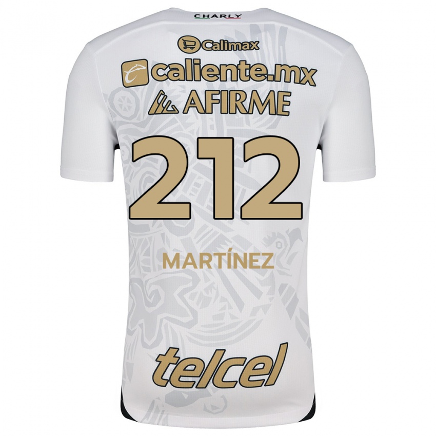 Kinder Juan Martínez #212 Weiß Schwarz Auswärtstrikot Trikot 2024/25 T-Shirt Österreich