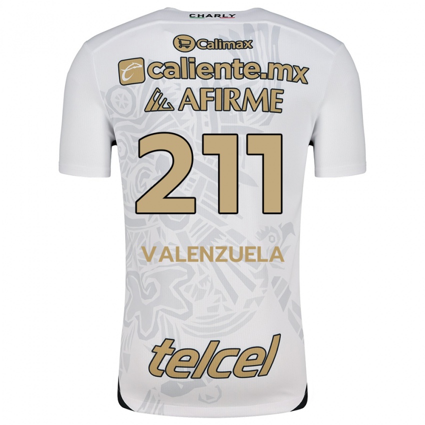 Kinder Aldieri Valenzuela #211 Weiß Schwarz Auswärtstrikot Trikot 2024/25 T-Shirt Österreich