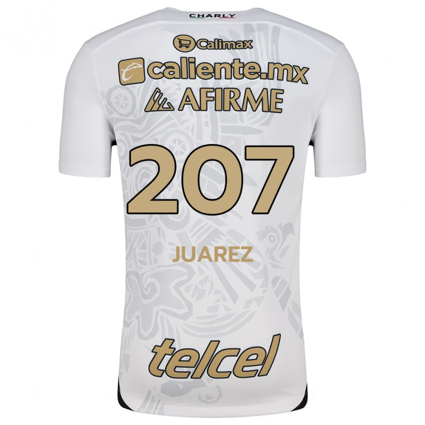 Kinder José Juárez #207 Weiß Schwarz Auswärtstrikot Trikot 2024/25 T-Shirt Österreich