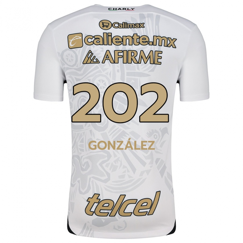 Kinder Joban González #202 Weiß Schwarz Auswärtstrikot Trikot 2024/25 T-Shirt Österreich