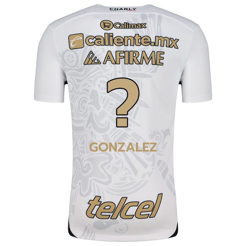 Kinder Óscar González #0 Weiß Schwarz Auswärtstrikot Trikot 2024/25 T-Shirt Österreich