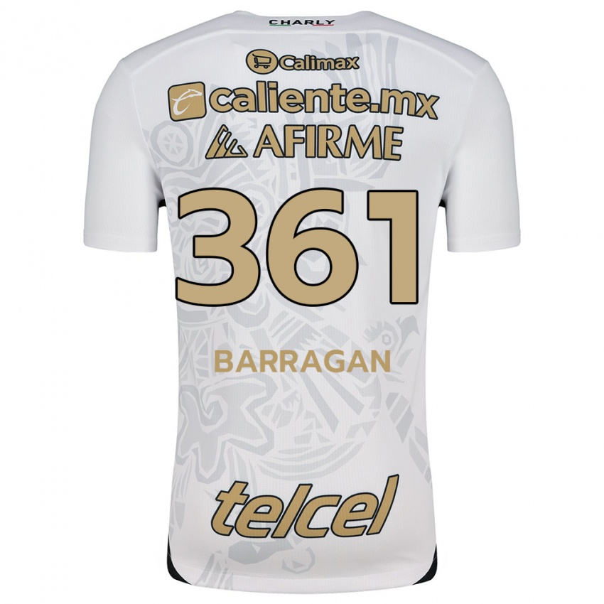 Kinder Jesús Barragán #361 Weiß Schwarz Auswärtstrikot Trikot 2024/25 T-Shirt Österreich