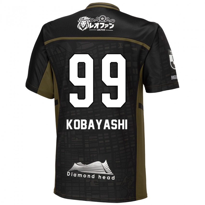 Kinder Yuki Kobayashi #99 Schwarz Grün Auswärtstrikot Trikot 2024/25 T-Shirt Österreich