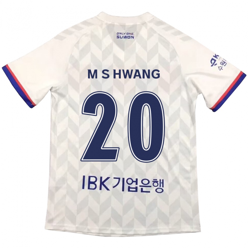 Kinder Soon-Min Hwang #20 Weiß Blau Auswärtstrikot Trikot 2024/25 T-Shirt Österreich