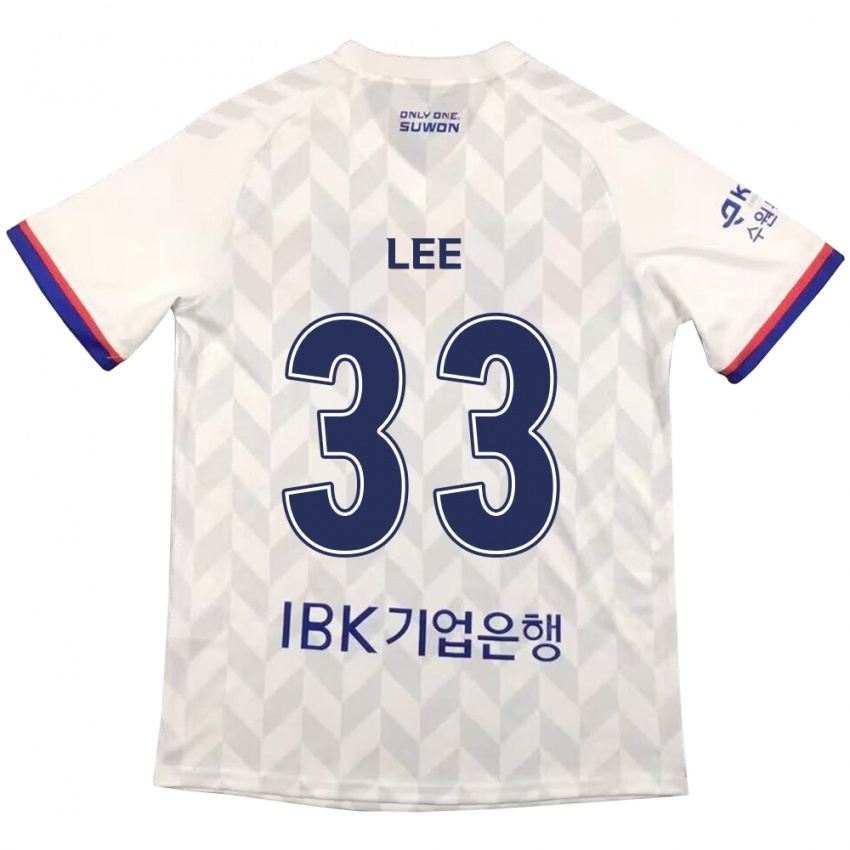 Kinder Joseph Lee #33 Weiß Blau Auswärtstrikot Trikot 2024/25 T-Shirt Österreich