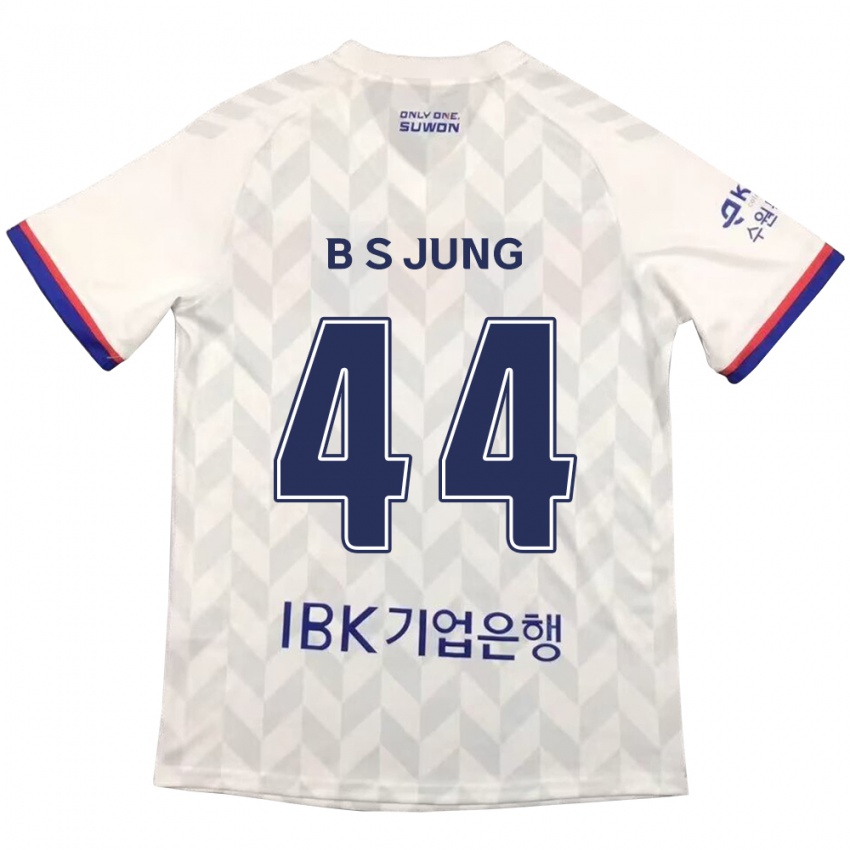 Kinder Seung-Bae Jung #44 Weiß Blau Auswärtstrikot Trikot 2024/25 T-Shirt Österreich