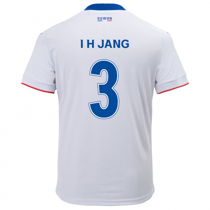 Kinder Ho-Ik Jang #3 Weiß Blau Auswärtstrikot Trikot 2024/25 T-Shirt Österreich