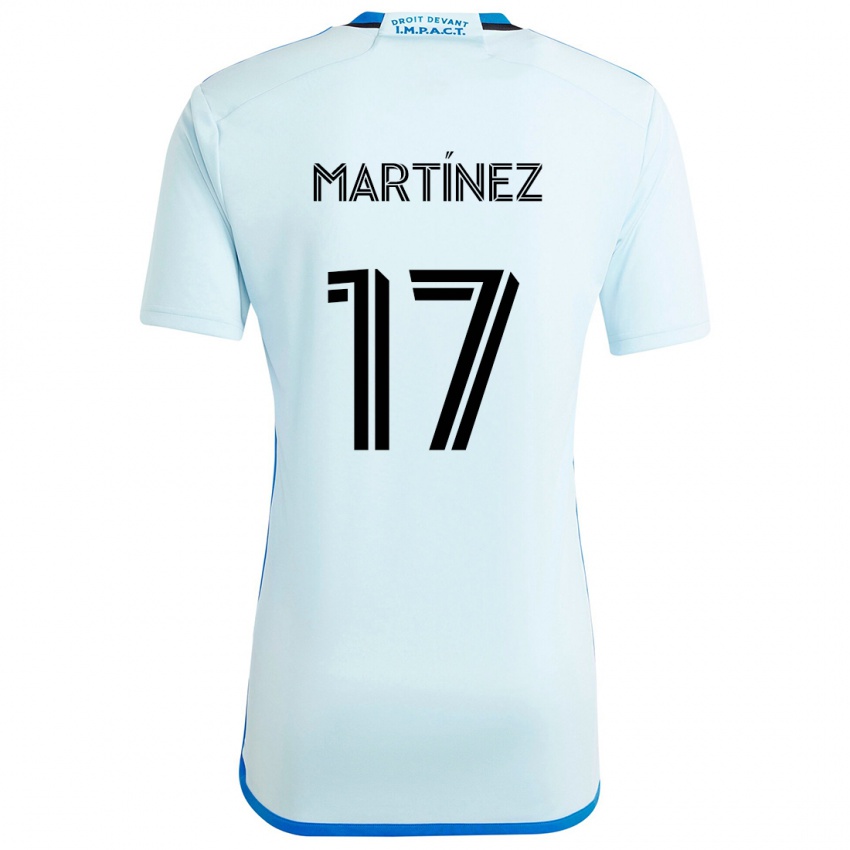 Kinder Josef Martínez #17 Eisblau Auswärtstrikot Trikot 2024/25 T-Shirt Österreich