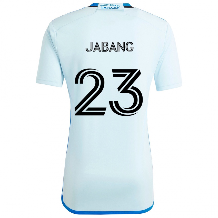 Kinder Ousman Jabang #23 Eisblau Auswärtstrikot Trikot 2024/25 T-Shirt Österreich