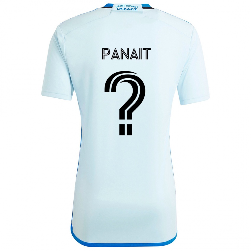 Kinder Daniel Panait #0 Eisblau Auswärtstrikot Trikot 2024/25 T-Shirt Österreich