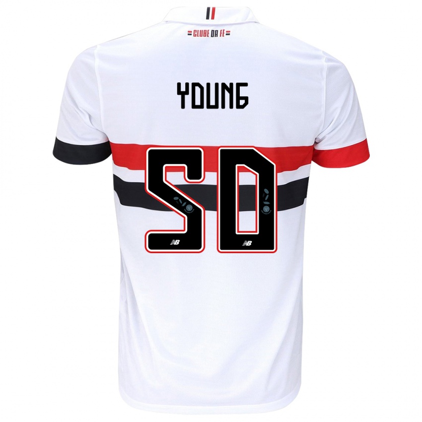 Herren Young #50 Weiß Rot Schwarz Heimtrikot Trikot 2024/25 T-Shirt Österreich