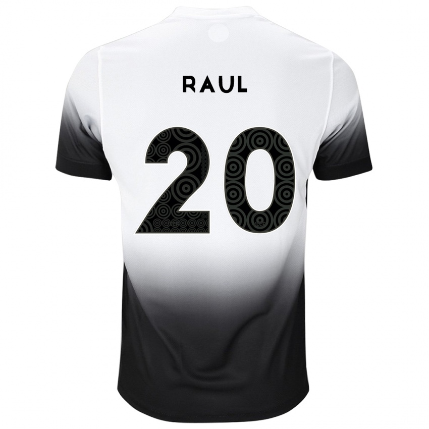 Herren Pedro Raul #20 Weiß Schwarz Heimtrikot Trikot 2024/25 T-Shirt Österreich