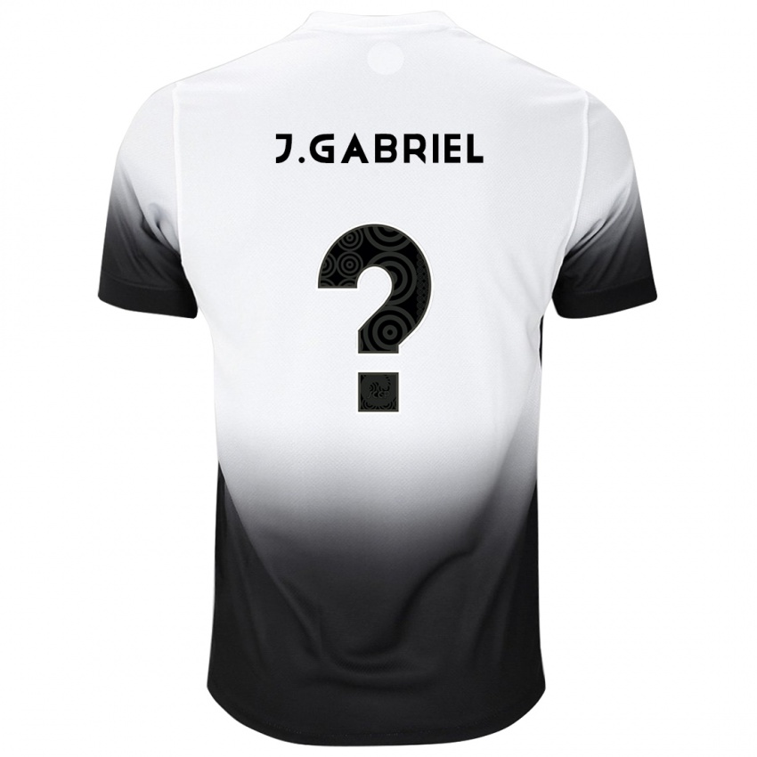 Herren João Gabriel #6 Weiß Schwarz Heimtrikot Trikot 2024/25 T-Shirt Österreich