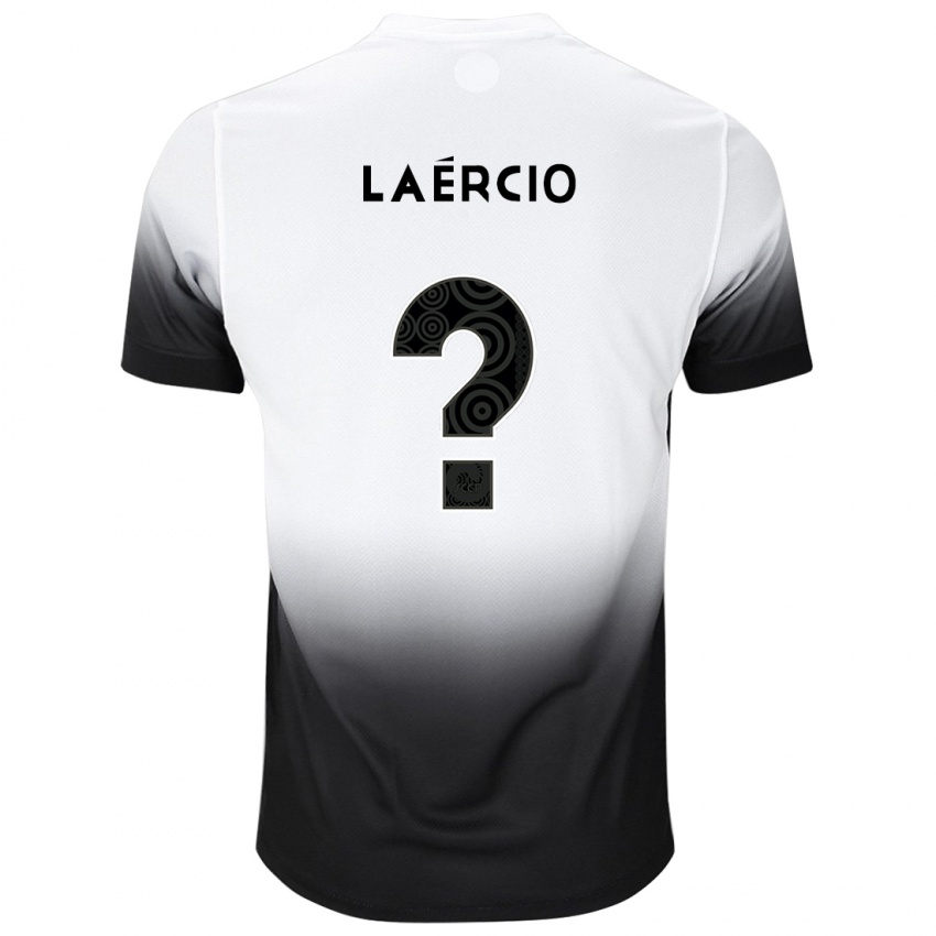 Herren Laércio #0 Weiß Schwarz Heimtrikot Trikot 2024/25 T-Shirt Österreich