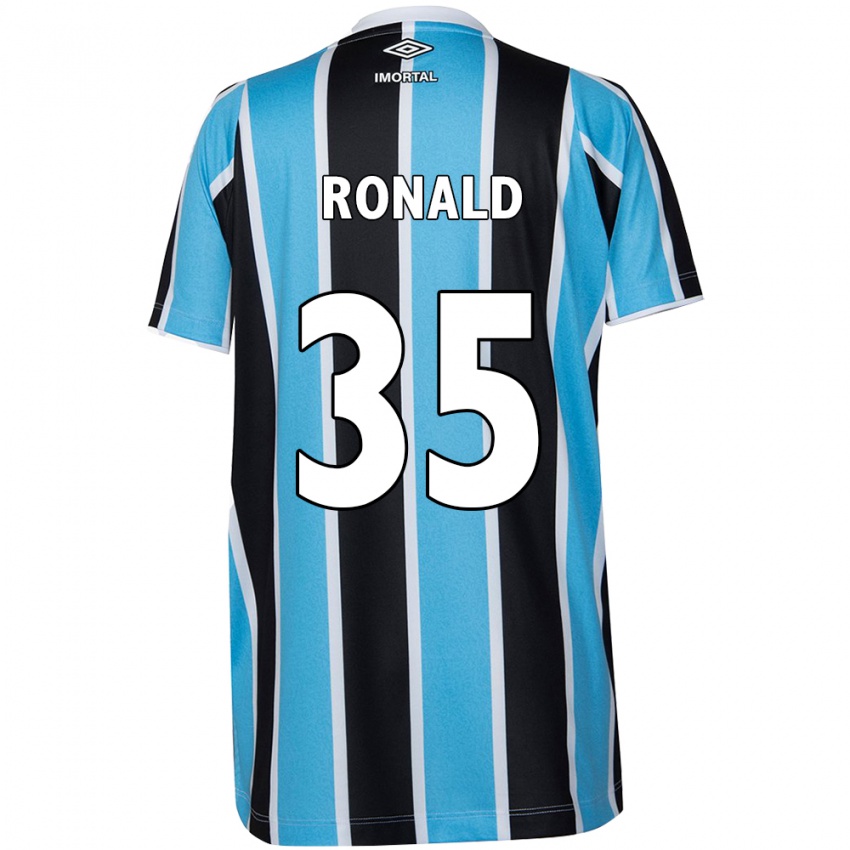 Herren Ronald #35 Blau Schwarz Weiß Heimtrikot Trikot 2024/25 T-Shirt Österreich