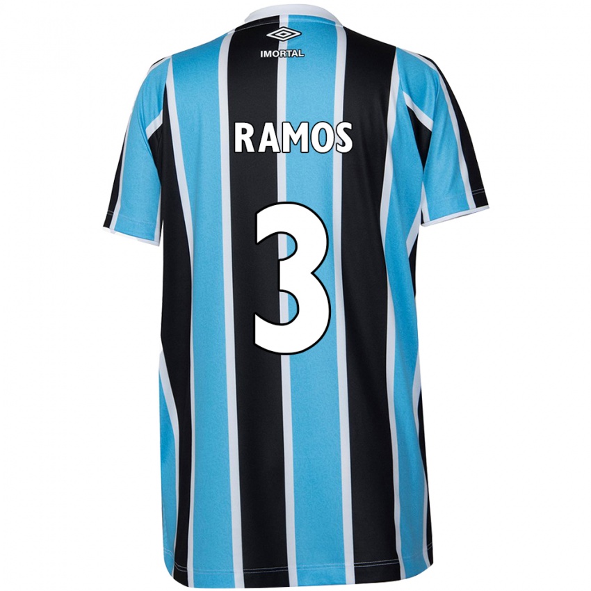 Herren João Ramos #3 Blau Schwarz Weiß Heimtrikot Trikot 2024/25 T-Shirt Österreich