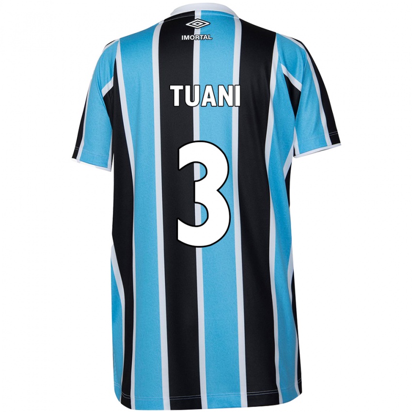 Herren Tuani #3 Blau Schwarz Weiß Heimtrikot Trikot 2024/25 T-Shirt Österreich