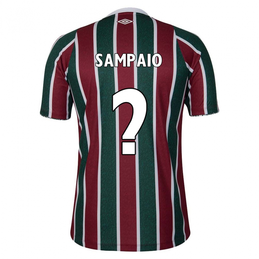 Herren Miguel Sampaio #0 Grün Kastanienbraun Weiß Heimtrikot Trikot 2024/25 T-Shirt Österreich