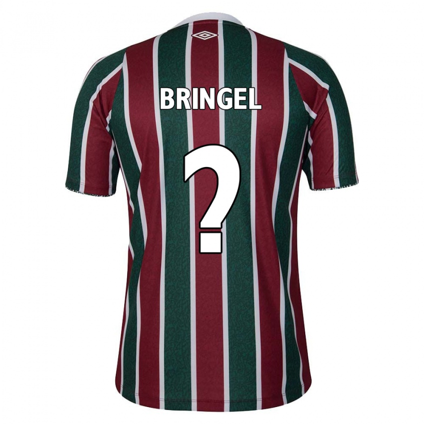 Herren Rodrigo Bringel #0 Grün Kastanienbraun Weiß Heimtrikot Trikot 2024/25 T-Shirt Österreich