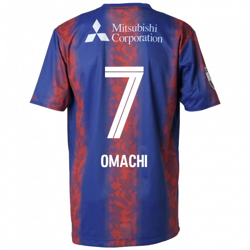 Herren Hyugo Omachi #7 Blau Rot Heimtrikot Trikot 2024/25 T-Shirt Österreich