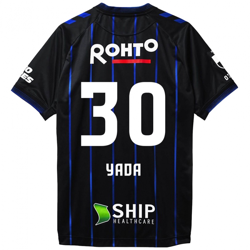 Herren Yukito Yada #30 Schwarz Blau Heimtrikot Trikot 2024/25 T-Shirt Österreich