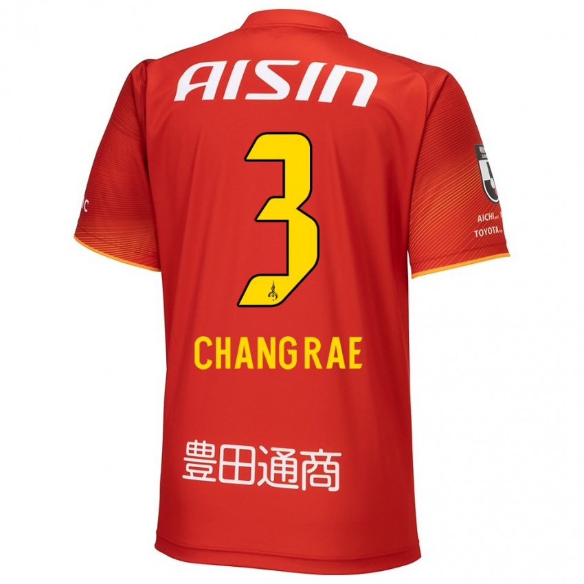 Herren Chang-Rae Ha #3 Rot Weiß Gelb Heimtrikot Trikot 2024/25 T-Shirt Österreich