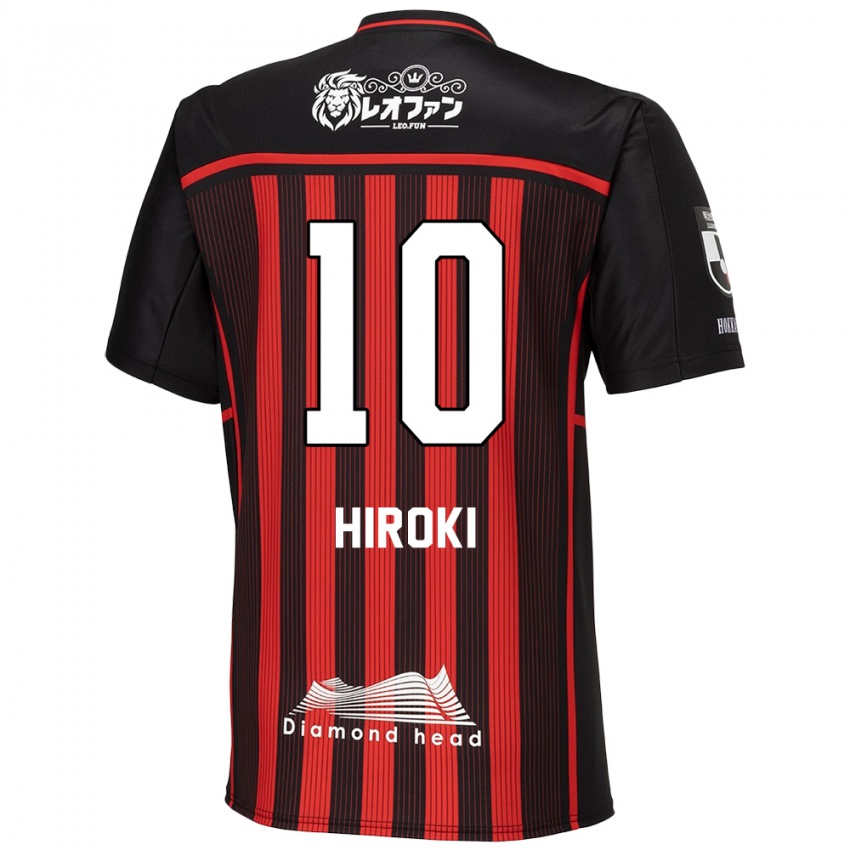 Herren Hiroki Miyazawa #10 Rot Schwarz Heimtrikot Trikot 2024/25 T-Shirt Österreich