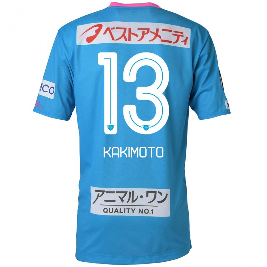 Herren Yuto Kakimoto #13 Blau Rosa Heimtrikot Trikot 2024/25 T-Shirt Österreich