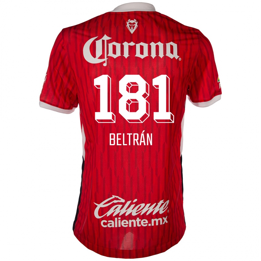 Herren Ronaldo Beltrán #181 Rot-Weiss Heimtrikot Trikot 2024/25 T-Shirt Österreich