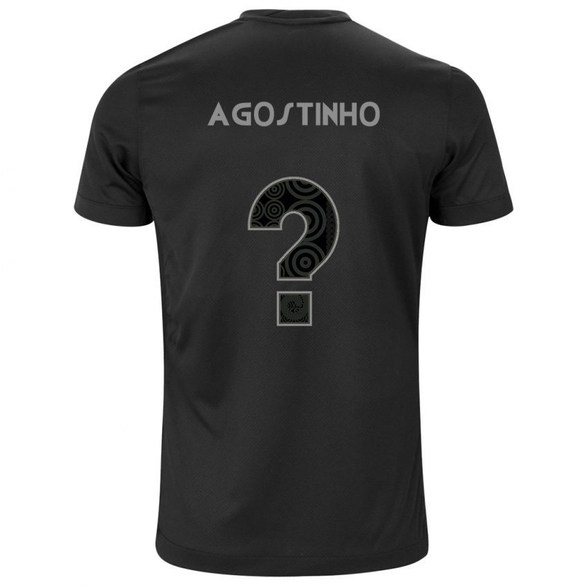 Herren Léo Agostinho #0 Schwarz Auswärtstrikot Trikot 2024/25 T-Shirt Österreich