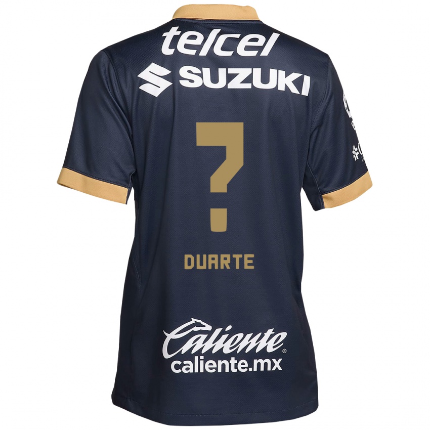 Herren Rubén Duarte #0 Obsidian Gold Weiß Auswärtstrikot Trikot 2024/25 T-Shirt Österreich