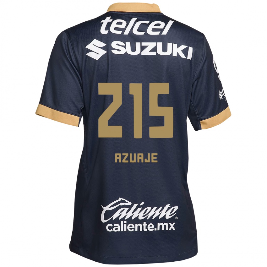 Herren Ángel Azuaje #215 Obsidian Gold Weiß Auswärtstrikot Trikot 2024/25 T-Shirt Österreich