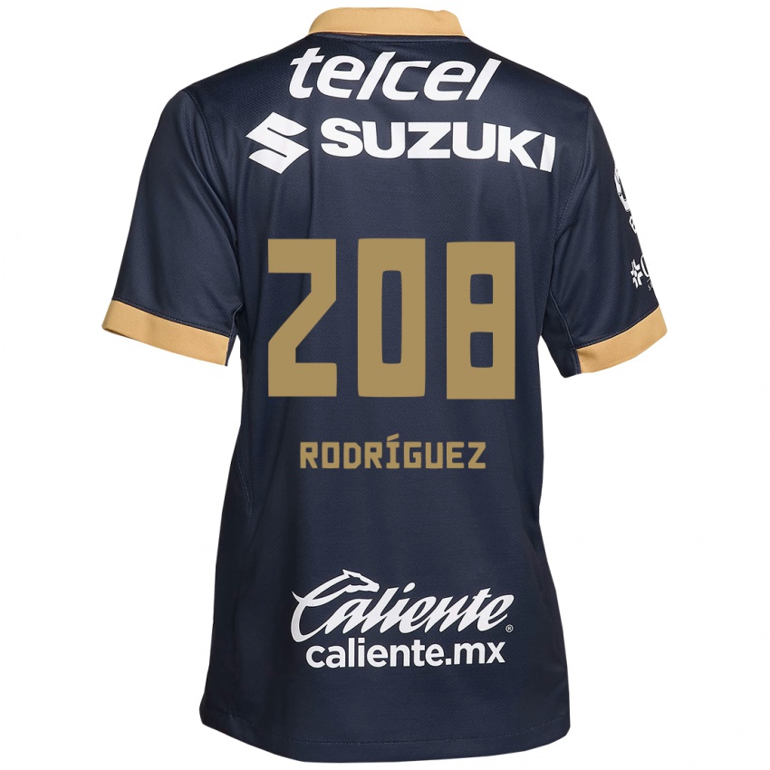 Herren Gael Rodríguez #208 Obsidian Gold Weiß Auswärtstrikot Trikot 2024/25 T-Shirt Österreich