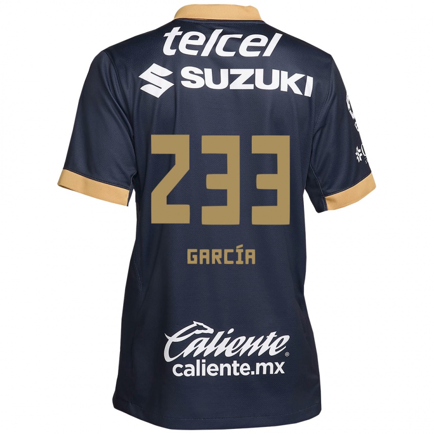 Herren Carlos García #233 Obsidian Gold Weiß Auswärtstrikot Trikot 2024/25 T-Shirt Österreich